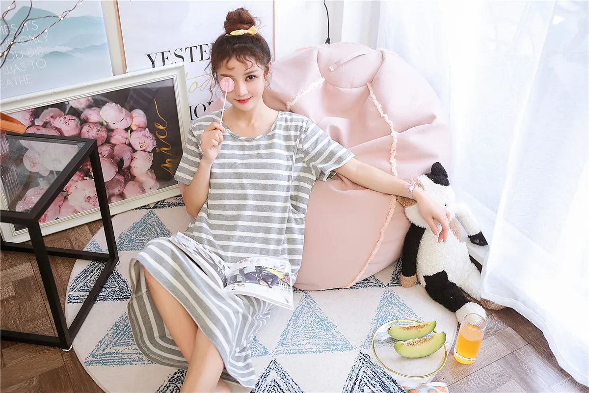 Maternity Breast Feeding Nursing Nightwear For Pregnant Nursing Nightdress Maternity Breastfeeding Nightgown Pregnancy Sleepwear