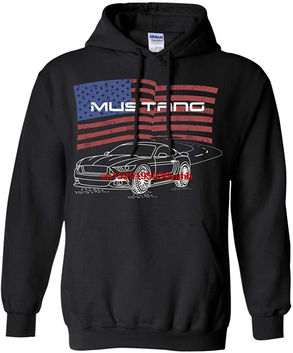 Осень и зима hohoodies Мужская забавная Толстовка с принтом S550 Mustang 5 0 Coyote 2 3 Ecoboost США