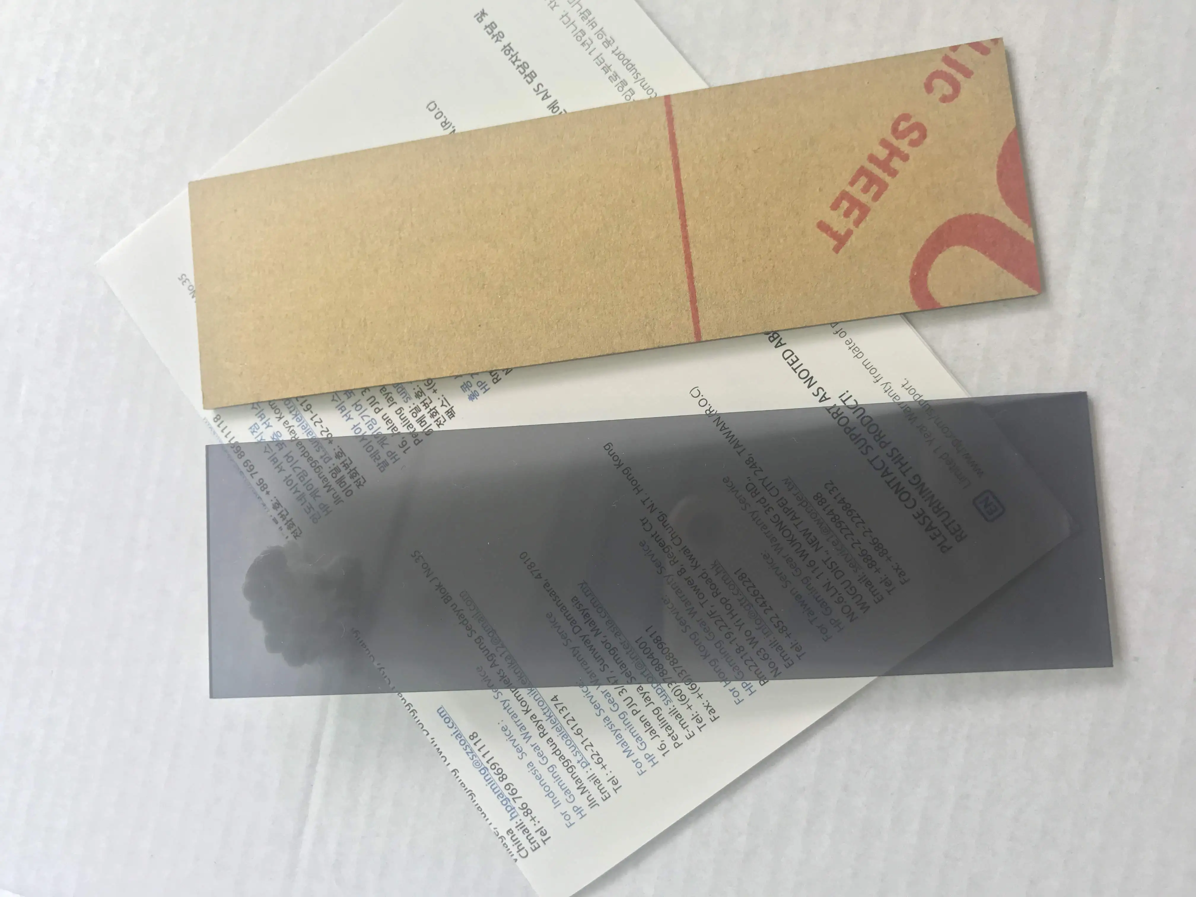 

CD Case Panel Lens Display Window Acrylic Display Window Lens