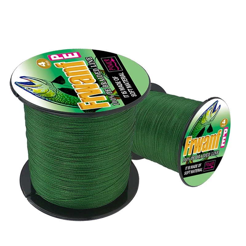 Frwanf 4 Braid 100M Pe Braided Fishing Line Strand Super Strong Multifilament Thread For Carp | Спорт и развлечения