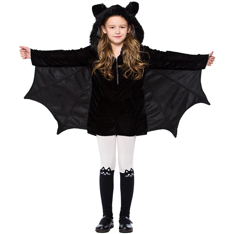 

Halloween children's clothing girls carnival bat costume cosplay children's group stage performance dance party costume 2022 new