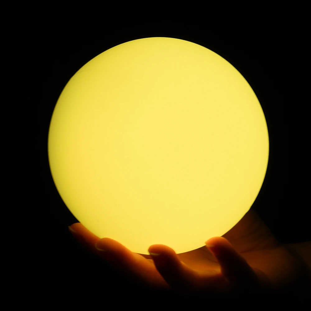 Светодиодный напольный светильник GLE с шариками перезаряжаемый по USB luminaria RGB