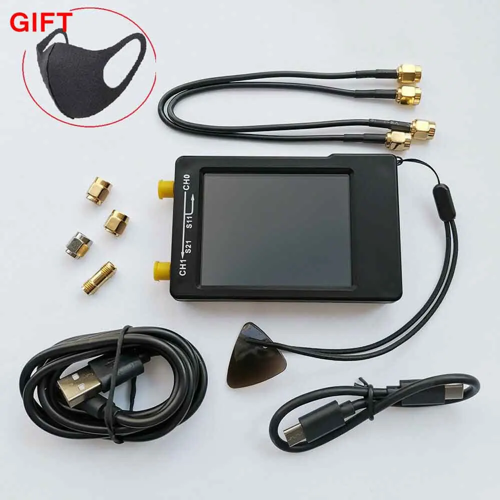 

Frequency Vector Network Detection Upgraded NanoVNA-H 70DB 2.8 Inch Wireless Touch Screen TX RX S11S21 Parameter Analyzer