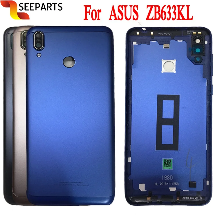 

Оригинальная крышка батарейного отсека для Asus Zenfone Max M2 ZB633KL/ZB632KL, задняя крышка корпуса для ASUS ZB663KL, задняя крышка корпуса