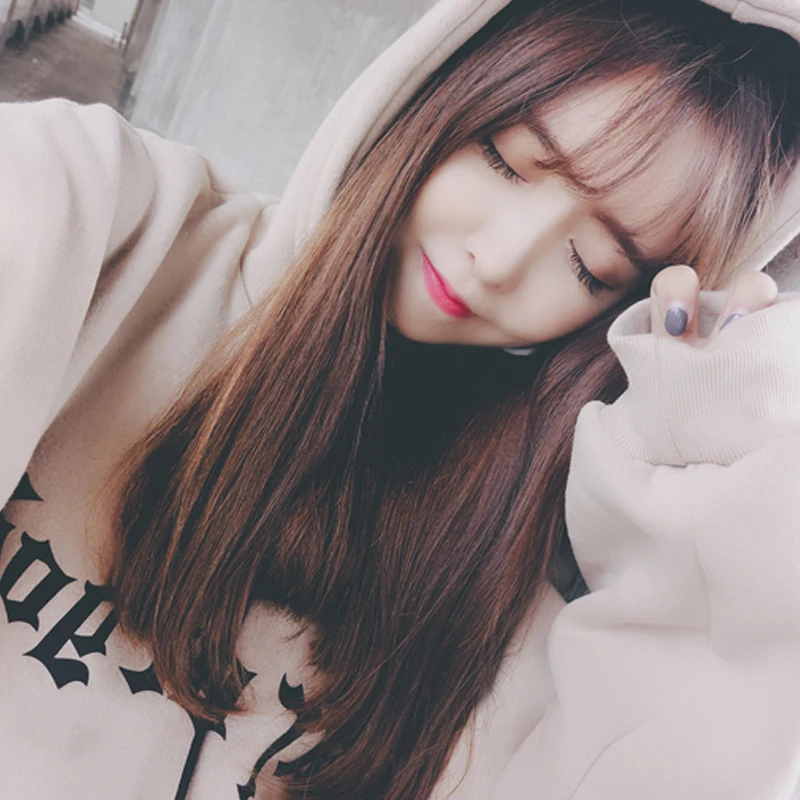 

Letter Print Pockets Hoodie Women Long Sleeves Hoodies Sweatshirts Female Cool Hoodie Sweatshirt Autumn And Winter Clothes Tops