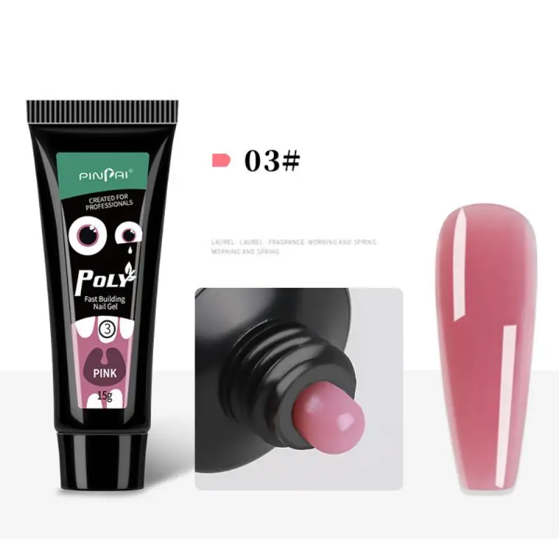 

Crystal Nails Nail Extension Gel Nail Art Gel Nail Polish Born Pretty Camouflage UV LED Glue Finger Extension Quick Building 15g