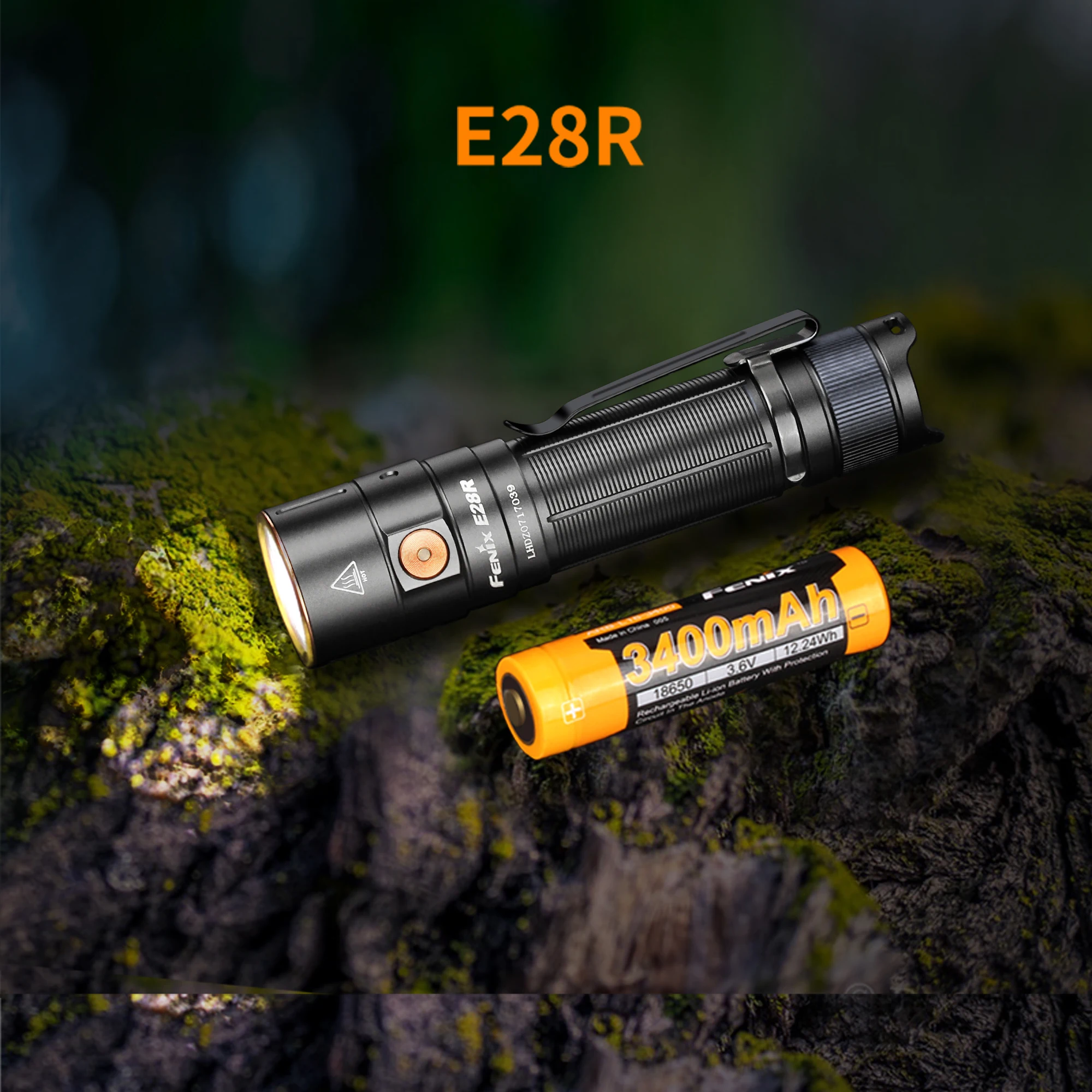 Фото Перезаряжаемый фонарик Fenix E28R для повседневного использования с литий ионной