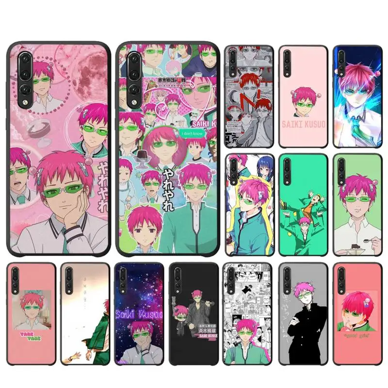 

LVTLV the disastrous life of saiki k Phone Case for huawei P 8 9 10 20 30 40 pro lite P9 lite 2019