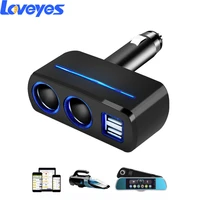 car cigarette lighter 5v 3 1a one point two double usb car charger 80w power output with voltmeter led light to send fuse 1918