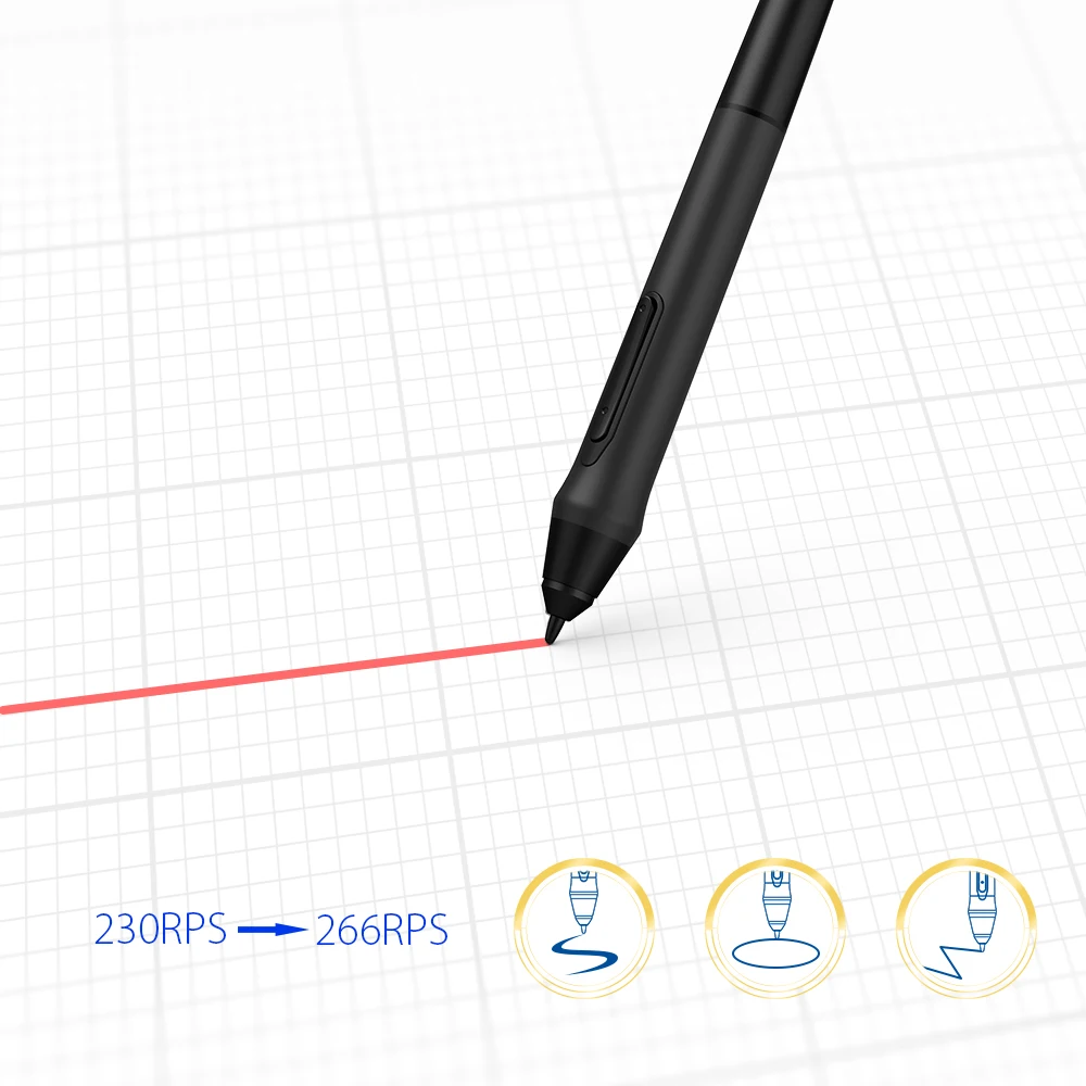 Стилус XP Pen P05 для Star G640S Deco 03 Artist 13.3V2 15 6 01 V2 и 8 x сменных наконечников|Цифровые