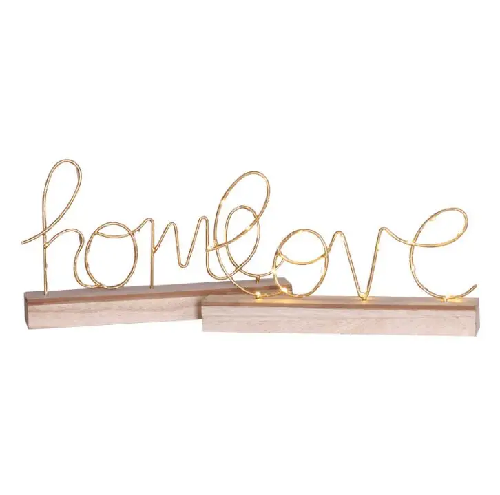 

Creative household ornaments decoration bedroom bedside letters night light birthday gift