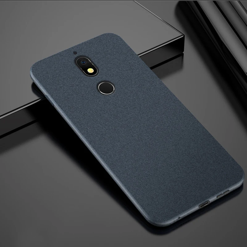 Тёмно-синий UPaitou чехол для Meizu M6 M5 Примечание M5S M6S Анти отпечатков пальцев случае мягкое силиконовое покрытие Ultra Slim тонкий ТПУ Накладка для MEIZU M6S - Цвет: Тёмно-синий