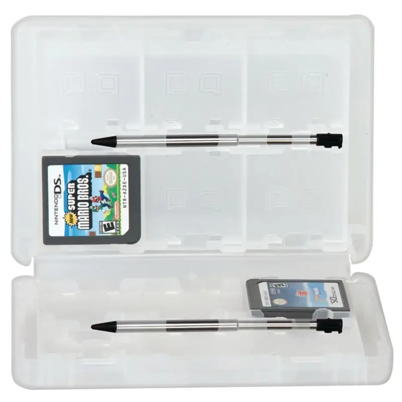 Пластиковая игровая карта чехол Портативный жесткий корпус против пыли коробка