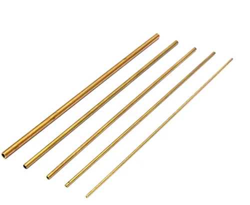 Латунная Труба 1 шт. 500 мм для рукоделия диаметр 2/3/4/5/6/7/8/9/10/12/14/16/18/20 ручной