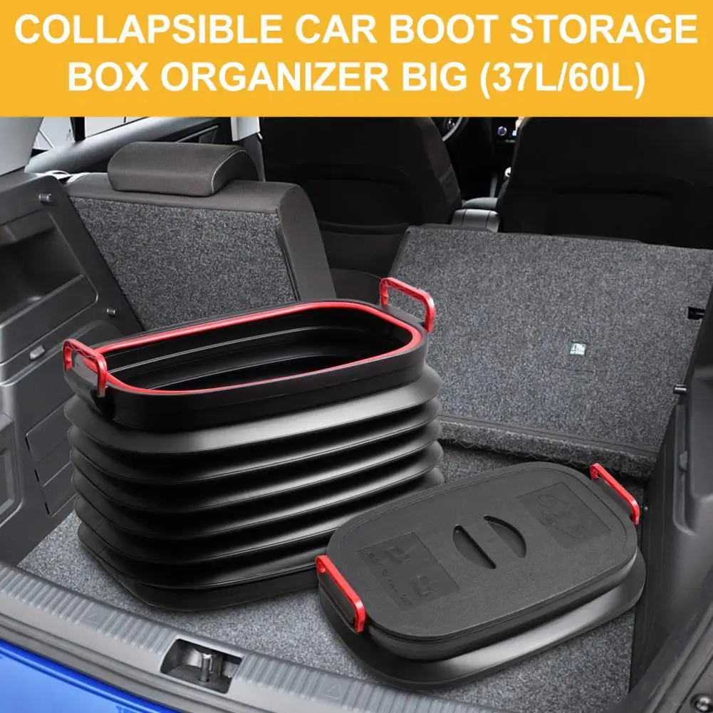 

Car Collapsible Bucket Practical No Odor Space-Saving for Car Home Fishing Collapsible Bucket Car Collapsible Bin