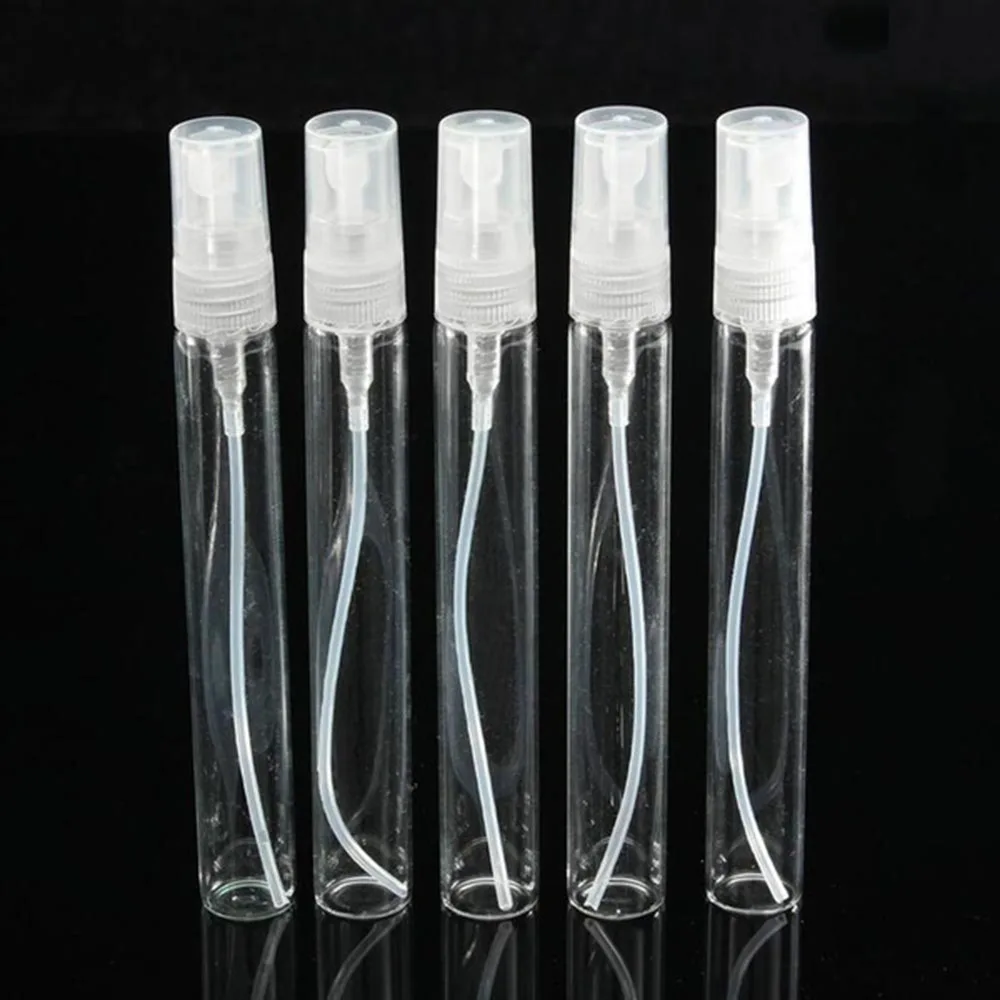 Портативный пластиковый спрей для духов стеклянная бутылка пластиковая насадка