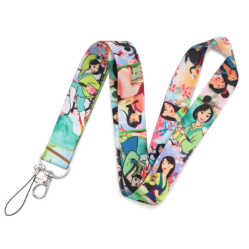 ca1426 magic school movie women lanyard keychain lanyards for key badges id cell phone rope neck straps accessories gifts free global shipping