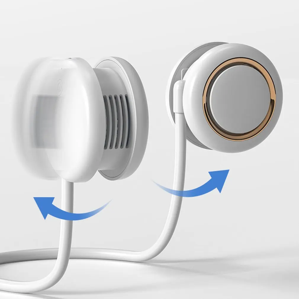 

WS31 Multifunctional Hanging Neck Fan USB Charging Mini Hanging Neck Leafless Fan Outdoor Sports Fan Air Cooler