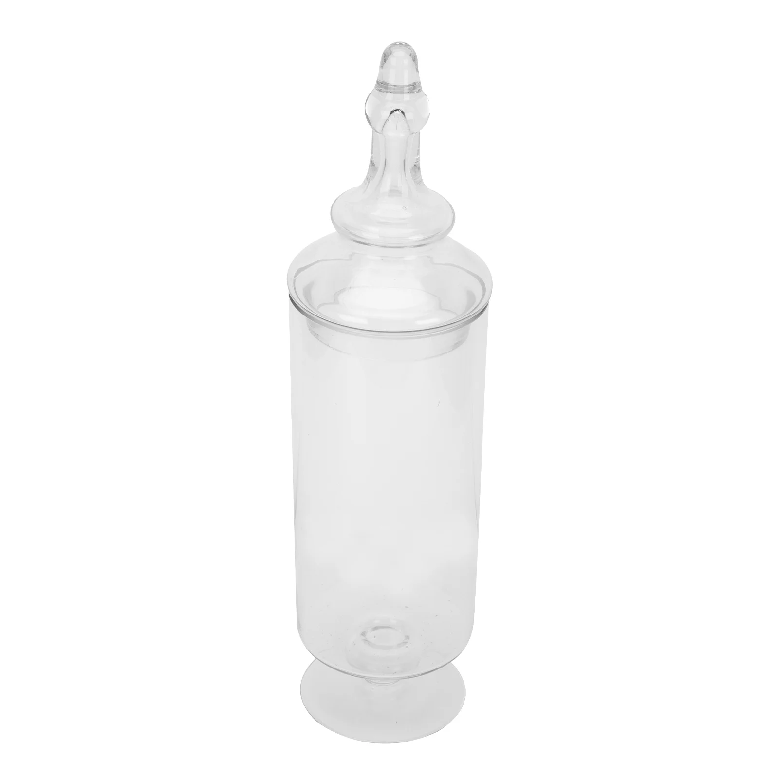 

1PC Glass Sealing Jar Practical Candy Storage Boxes with Lid Salad Jar