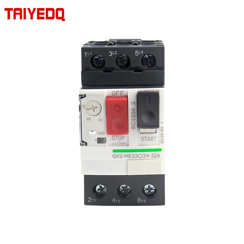 Автоматический выключатель GV2ME протектор для двигателя с кнопкой 3P магнитный
