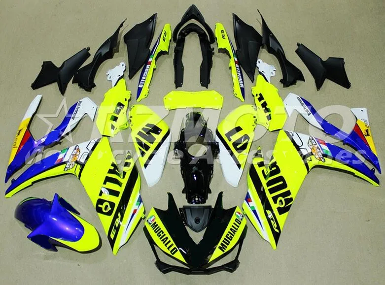 

4Gifts 2014 2015 2016 YZF R3 R25 ABS Injection Fairing Kit For Yamaha YZFR3 YZFR25 Complete Fairings Cowling Cool style