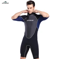 3mm neoprene wetsuit mens warm swimming scuba diving swimsuit short sleeve triathlon wetsuit surfing sailing snorkeling wetsuit