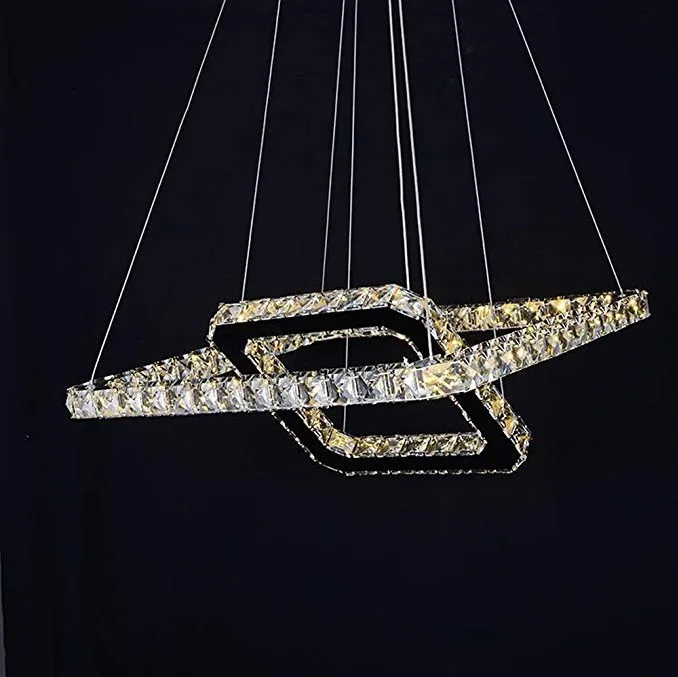 2 современный подвесной светильник круглая квадратная подвесная Лунная лампа