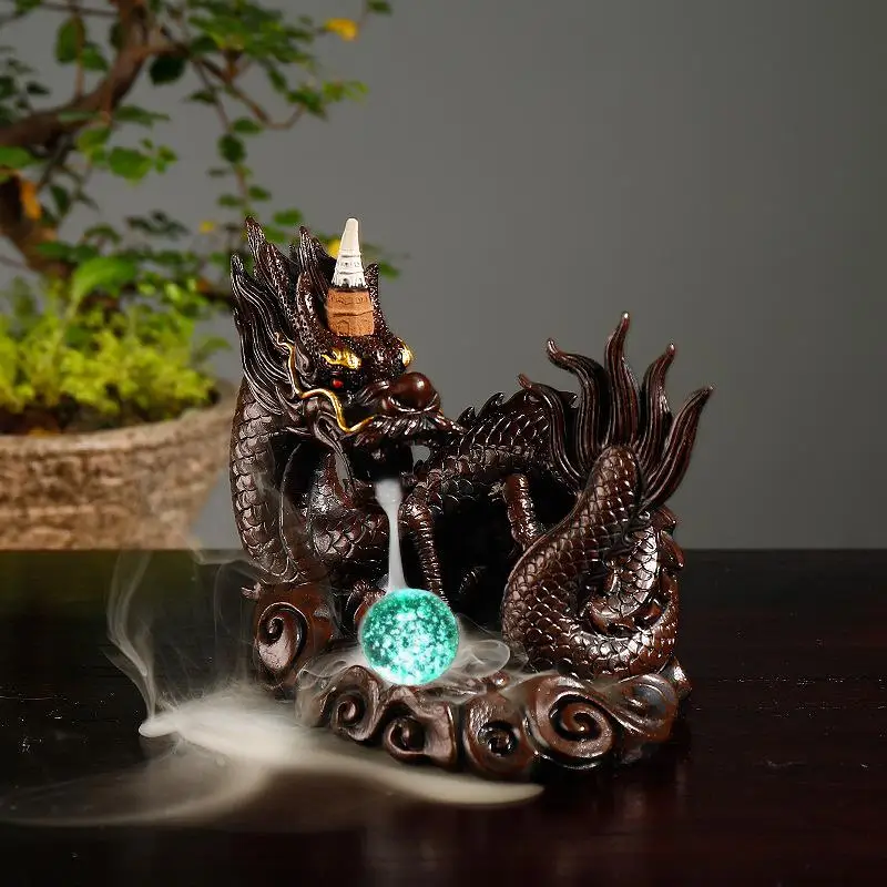 Ароматическая горелка керамический обратный поток ладана креативный домашний