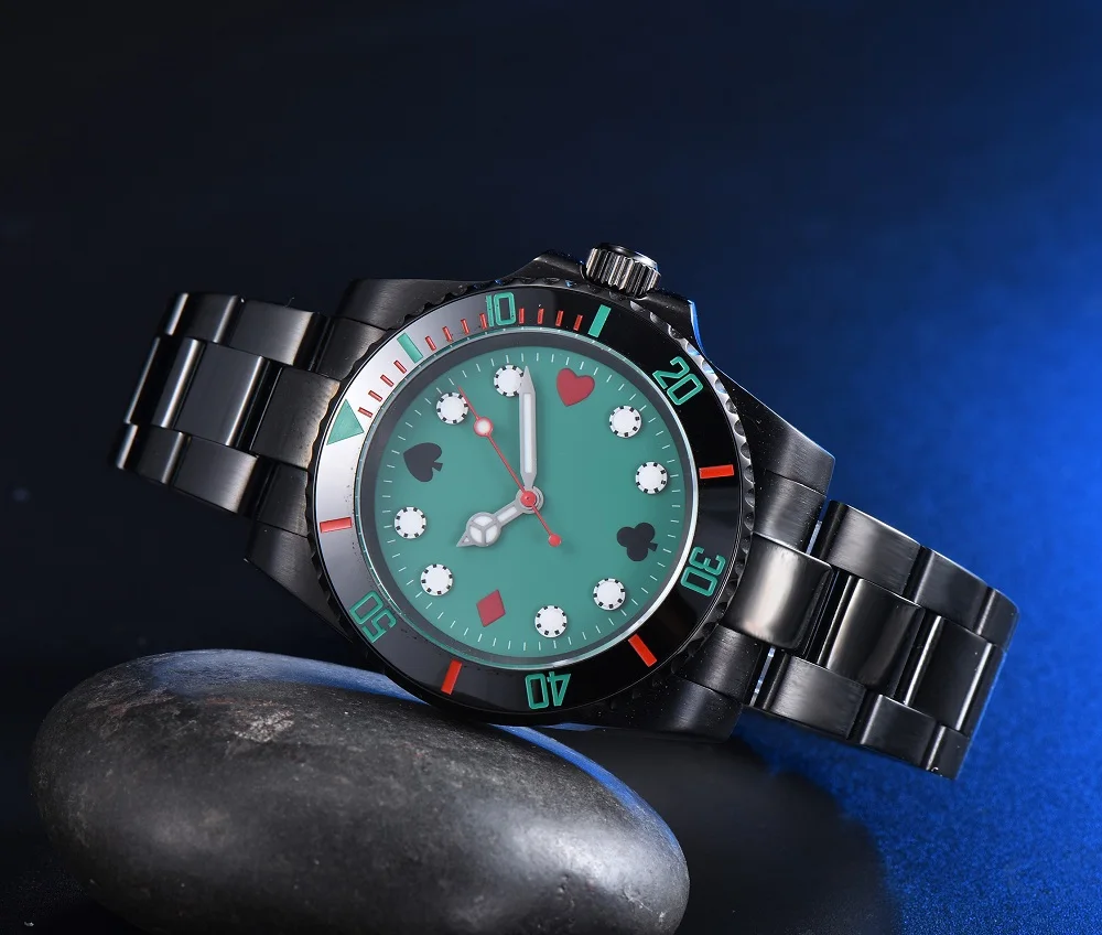 Мужские автоматические механические часы квадратный серебристый корпус из