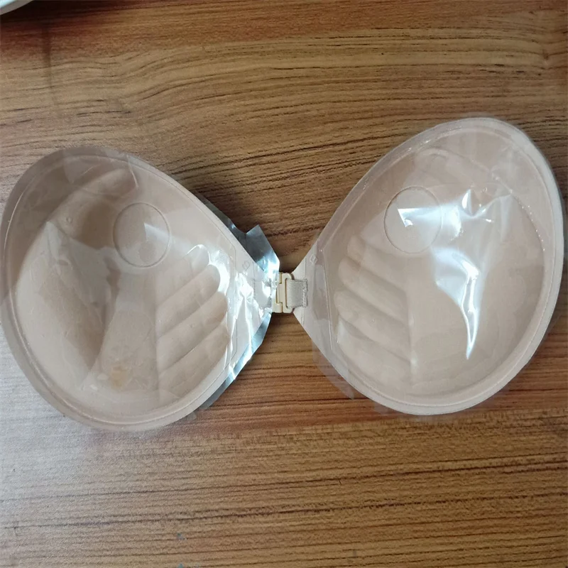 

Self Adhesive Invisible Bra Pads Strapless Buckle Silicone Chest Stickers Women Push Up Lift Nipple Cover Bra for Night Dress