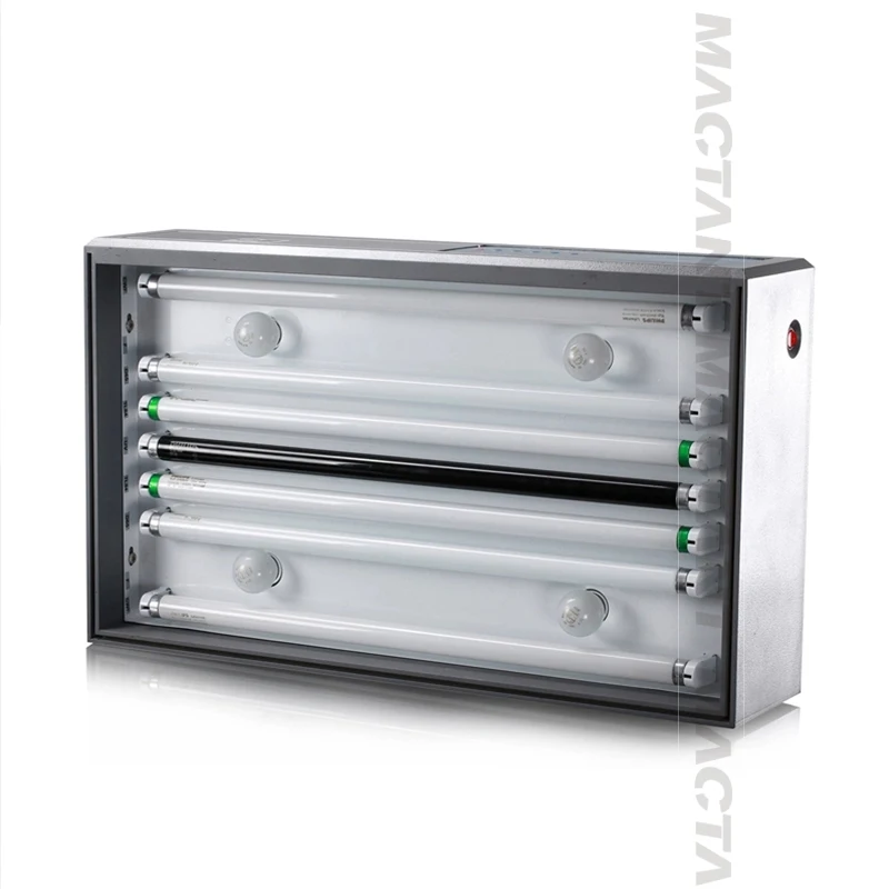 Стандарсветодиодный шкафчик для оценки цвета 220 В D65 светодиод с 5 источниками