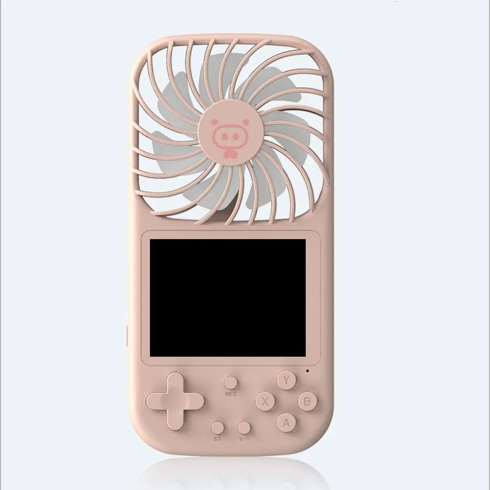 

Hanging Game Console Fan Portable Mini Fan Handheld Fan Speed Adjustable USB Rechargeable Fan Air Cooler Outdoor Travel