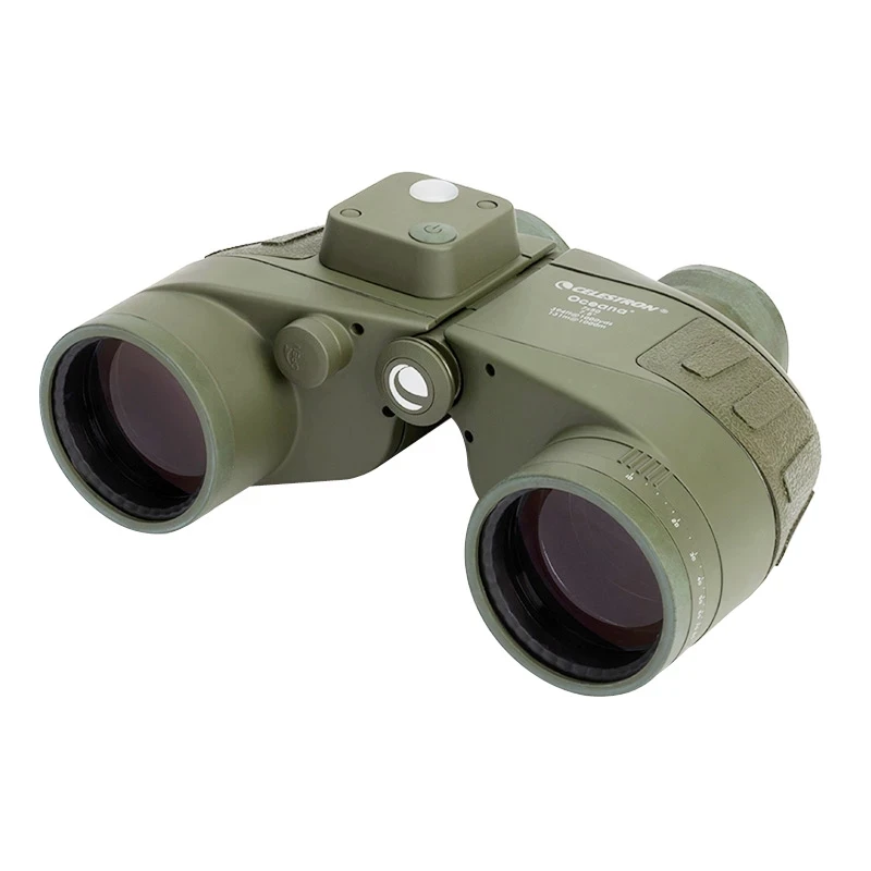Бинокль Celestron Marine 7x50 компактный водонепроницаемый телескоп с дальномером и