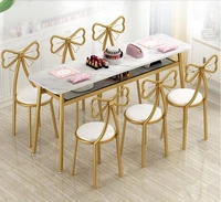 manicure table and chair set economic manicure shop single double three small net red simple manicure table