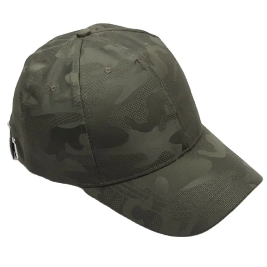 Весенне-осенняя уличная дышащая камуфляжная хлопковая бейсболка с