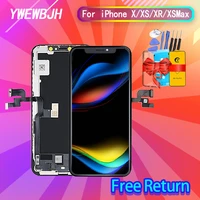 aaa for iphone x xs oled with 3d touch digitizer assembly lcd screen replacement display for iphonex lcd no dead pixel
