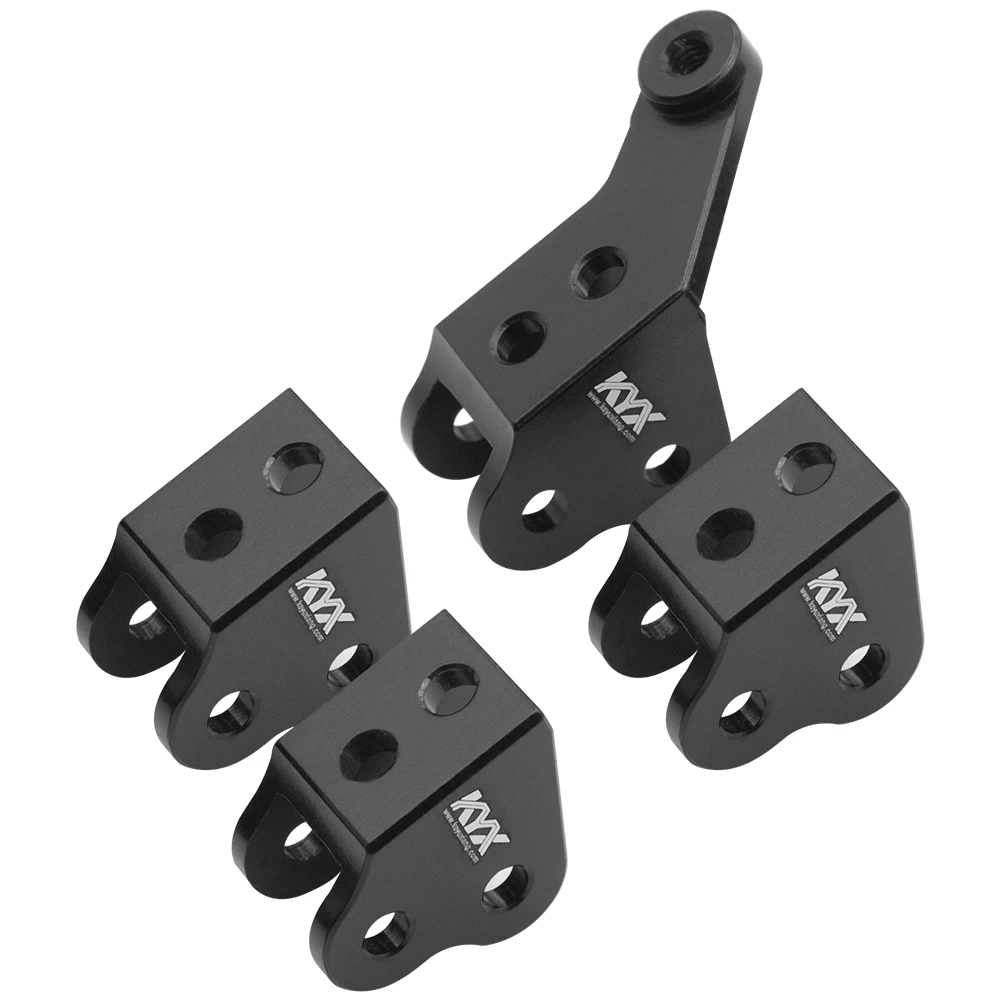 KYX Racing алюминиевая тяга тяги Запчасти для модификации аксессуары 1/10 RC Гусеничный