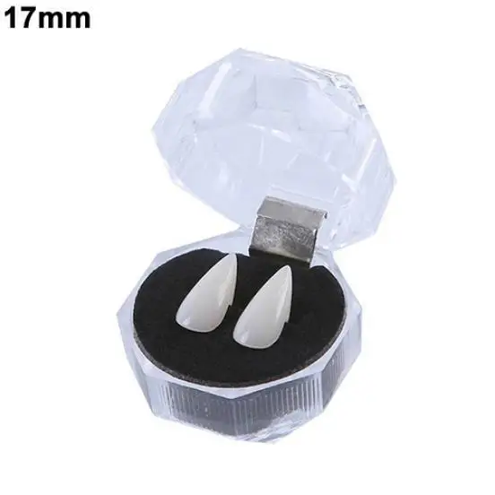 Helloween Cosplay Vampire Teeth 2pcs/set Denture Zombie Ghost Devil Fangs Halloween Party Supplies Props | Дом и сад