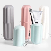 portable toothbrush toothpaste holder storage case box organizer household storage cup for outdoor travel bathroom accessories