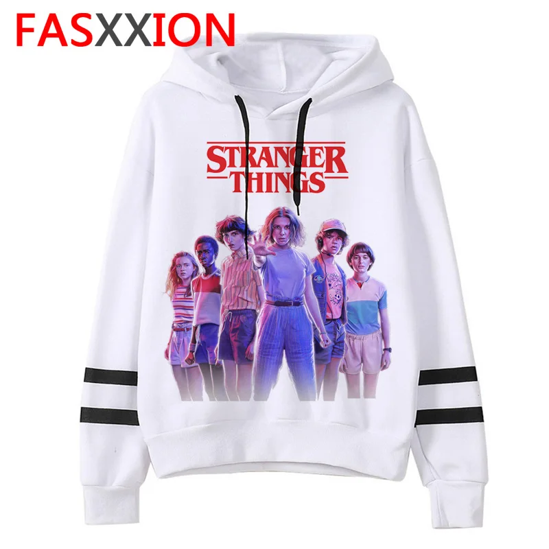Мужская/Женская толстовка с капюшоном Stranger Things Харадзюку 11 свитшотов каваи
