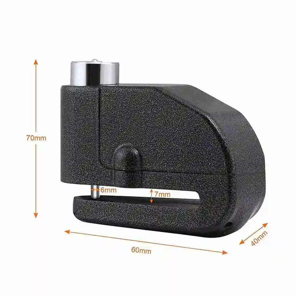 

Waterproof Motorcycle Alarm Motorcycle Lock Steel Disc Lock Security Anti-theft Bicycle Lock Motorcycle Alarm Disc Brake Lock