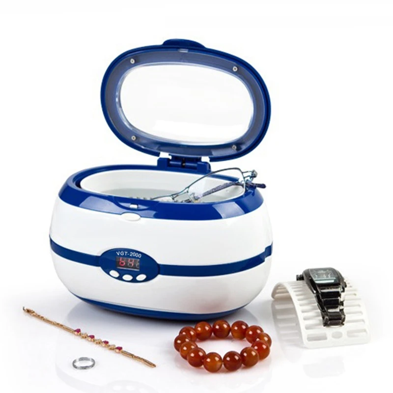 Ультра sonic очиститель стерилизатор таймер для ванны Ювелирные изделия щетка очки