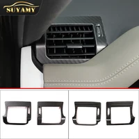 stainless steel car air condition outlet frame trim stickers for land rover defender 90 110 2020 2022 auto interior accessories