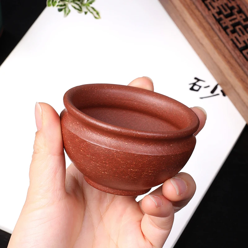 

★and sandy, Yixing purple sand cup, tea cup, jiacang raw material, Wan cup, kung fu tea cup, Master Cup, small teacup
