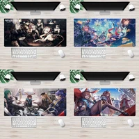 arknights girl silicone largesmall pad to mouse game animation xl large gamer keyboard pc desk mat takuo tablet mousepads