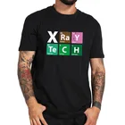 Футболка с забавным радиологом, футболка с радиологическим принтом CT tech Rad, технолог X-ray, футболка с периодическим столом, футболки из 100% хлопка, топы