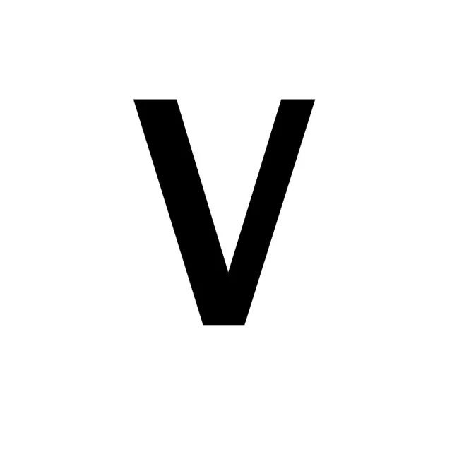 Унисекс, золото, серебро, цвет, A-Z, 26 букв, первоначальное имя, кольца для мужчин и женщин, геометрический сплав, креативные кольца на палец, ювелирные изделия - Цвет основного камня: V