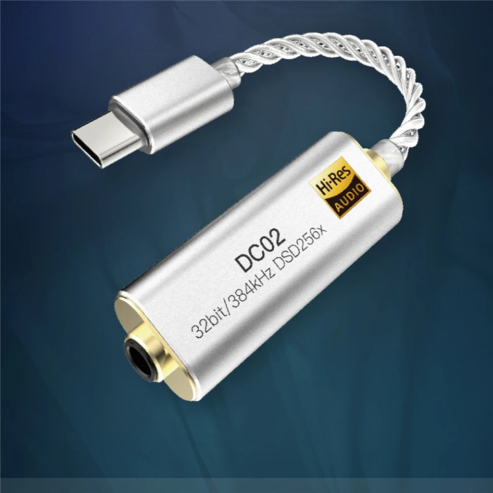 Адаптер усилителя наушников для iBasso DC01 DC02 USB DAC Android телефона ПК планшетов типа C до