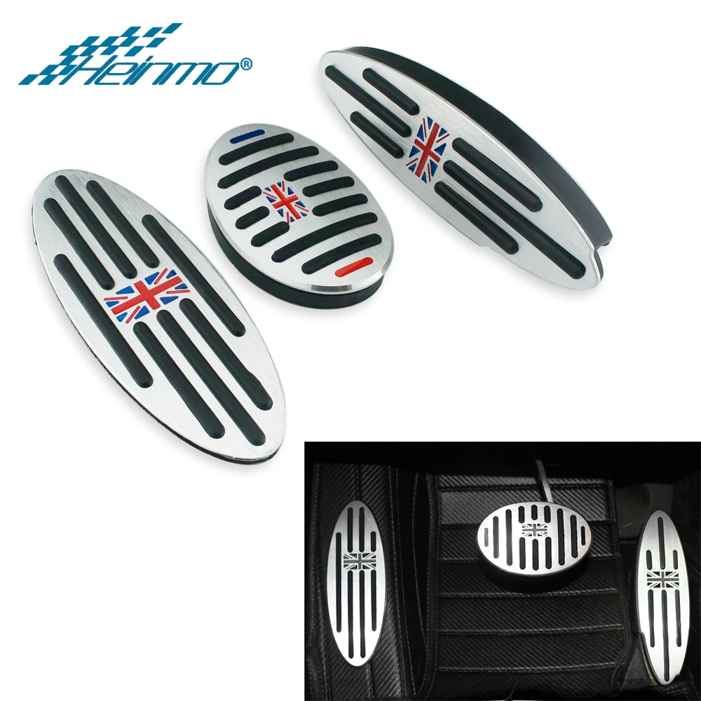 Аксессуары для MINI Cooper Countryman F60 R60 Clubman F54 R55 S One R50 R53 R61 F55 F56 наклейка на педаль для ног MINI R56