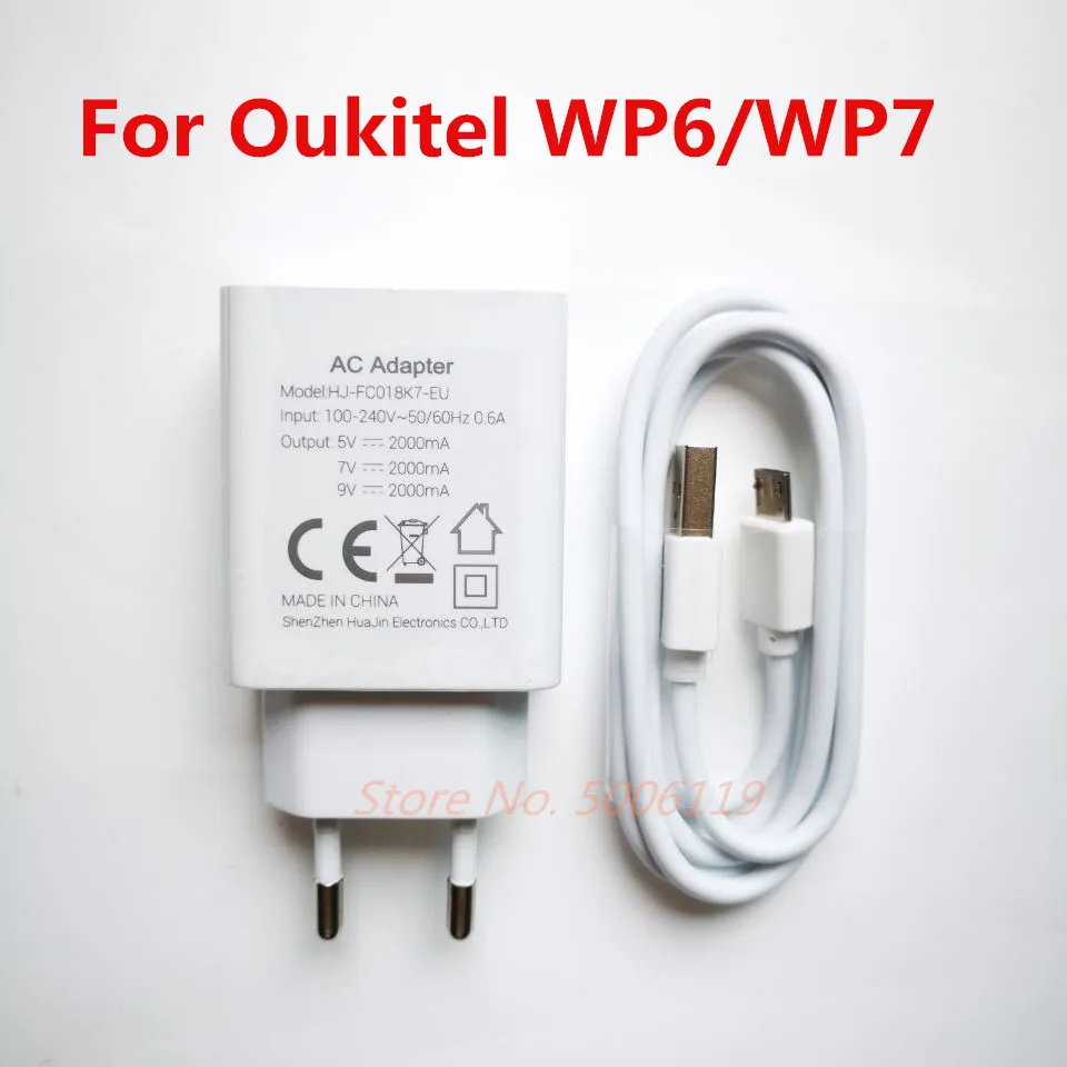 Новинка оригинальное зарядное устройство OUKITEL WP6 WP7 для сотового телефона